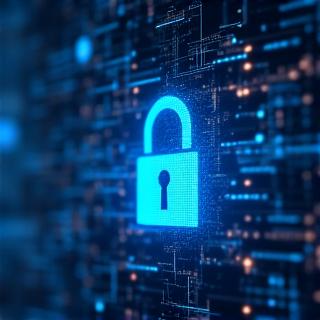 Concetto di protezione dati e sicurezza digitale